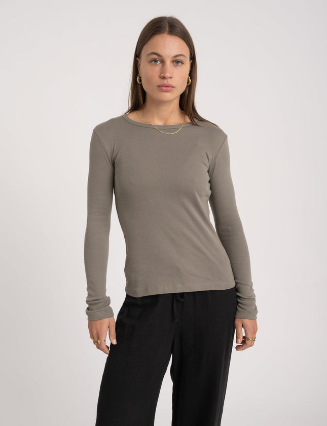 TILTIL Micky Longsleeve Dark Olive - Things I Like Things I Love