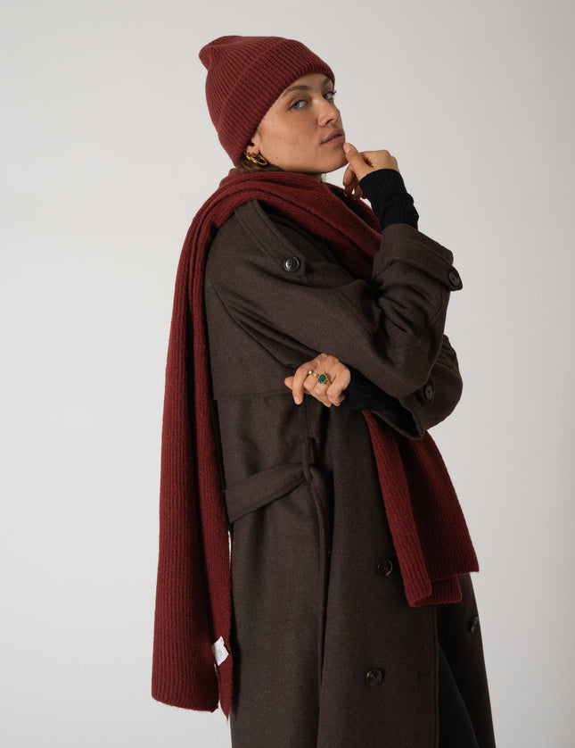 TILTIL Soft Scarf Burgundy - Things I Like Things I Love