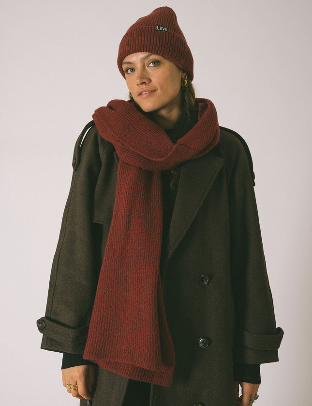 TILTIL Soft Scarf Burgundy - Things I Like Things I Love