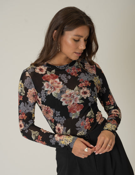 TILTIL Tai Longsleeve Mesh Flower - Things I Like Things I Love